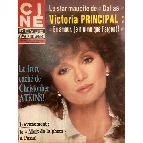 Ciné Télé Revue N 44 - 28/10/82 - Victoria Principal - Christopher Atkins - Peter Fonda - Marie Dubois - Linda De Suza - Fellini Au Musée D'art Moderne - Darry Cowl, Francis Lopez, Daniel Guichard