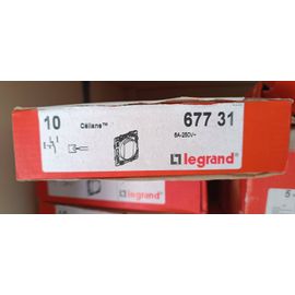 Legrand poussoir inverseur blanc réf 67731