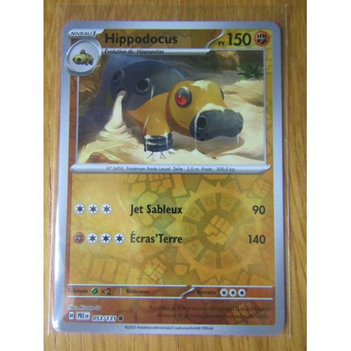 Hippodocus - Reverse - 053/131 - Evolutions Prismatiques