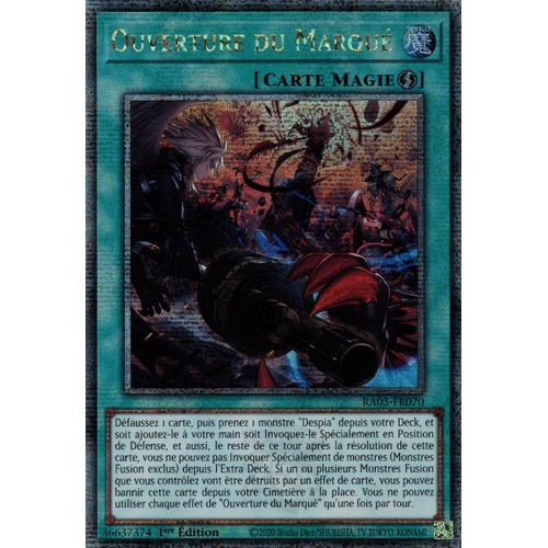 Yu Gi Oh Ra03 Fr070 Ouverture Du Marque Collector Rare