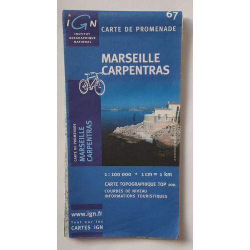 Carte Ign Marseille-Carpentras