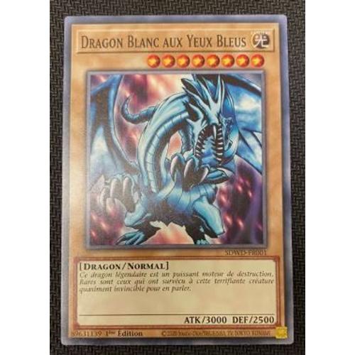 Yu Gi Oh Sdwd Fr001 Dragon Blanc Aux Yeux Bleus