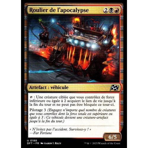 Roulier De L'apocalypse - Magic - Aetherdrift Vf - U - 188