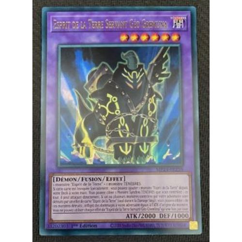 Yu Gi Oh Mp24 Fr238 Esprit De La Terre Servant Géo Gremlina Ultra Rare