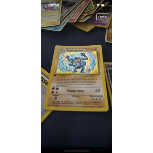 Carte Pokemon Mackogneur Set Base