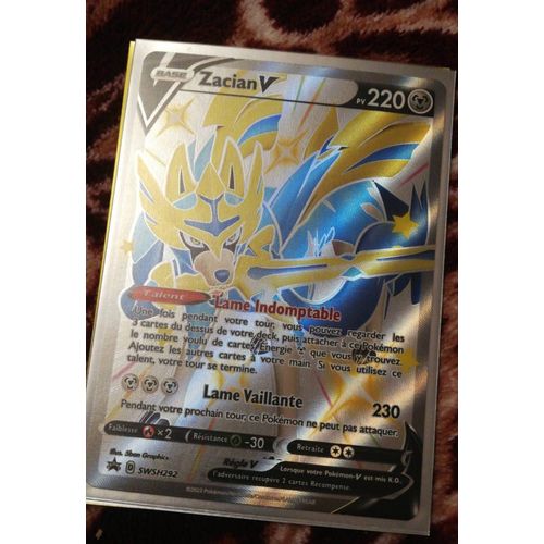 Carte Pokemon Zacian V
