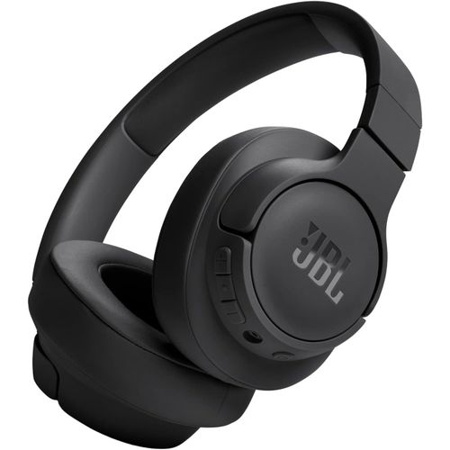 JBL Tune 720BT, casque audio sans fil, léger et confortable, Bluetooth 5.3, autonomie jusqu'à 76 h, charge rapide, son JBL Pure Bass, noir