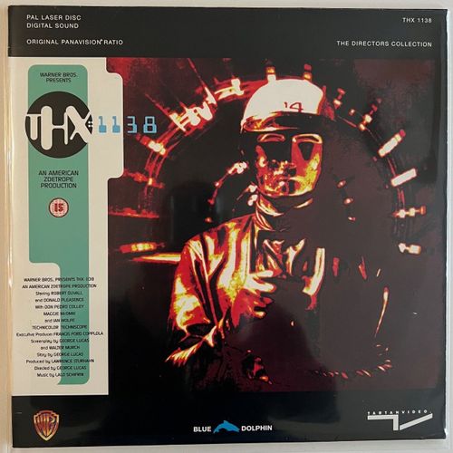 Laserdisc Thx 1138 - George Lucas - 1971 Vo Pal Rare !