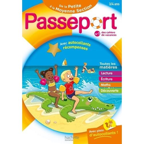 Cahier De Vacances - De La Petite À La Moyenne Section