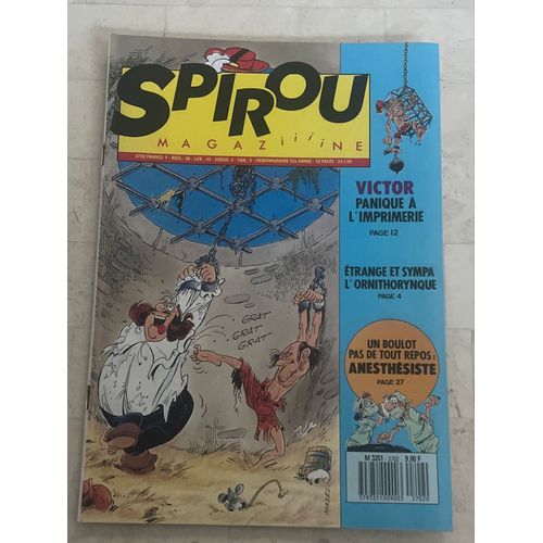 Spirou Magazine N°2.702 - 52e Année - Victor : Panique À L’Imprimerie - 