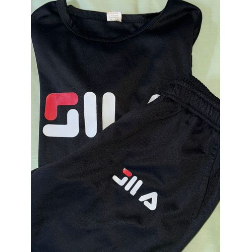 Ensemble Short T-Shirt Homme , Marque Fila Porter 2 Fois , Taille S :