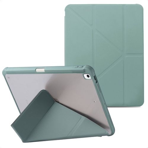 Imoshion Coque Tablette Origami Ipad 9 (2021) 10.2 Pouces / Ipad 8 (2020) 10.2 Pouces / Ipad 7 (2019) 10.2 Pouces Vert Foncé