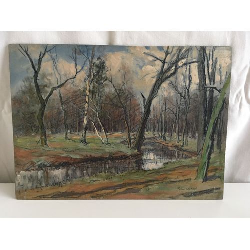 Tableau Peinture À L’Huile De R.Ligeron