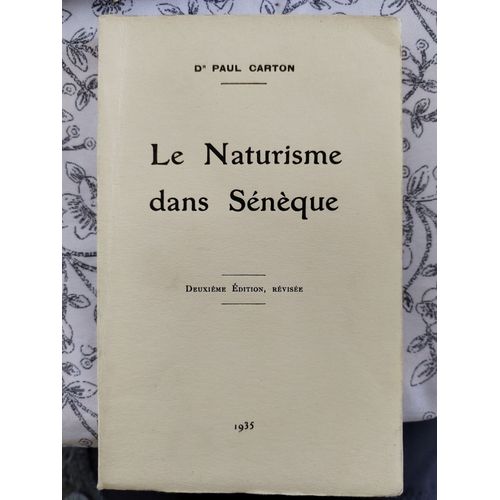 Le Naturisme Dans Sénèque