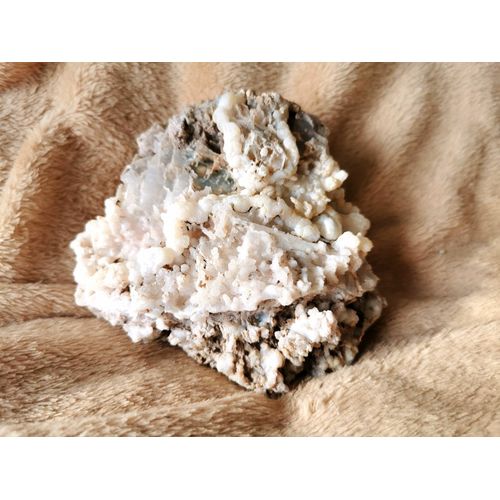 Minéral De Calcite Blanc - Pierre Minéral Naturel Brut - 1,327 Kg