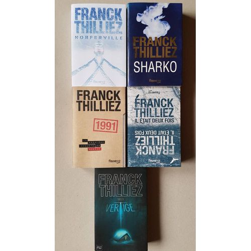 Franck Thilliez - Lot De 5 Livres