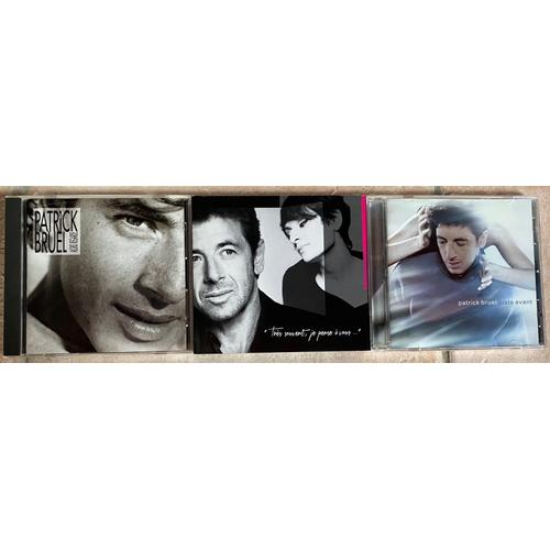 Patrick Bruel - Lot De 3 Cd