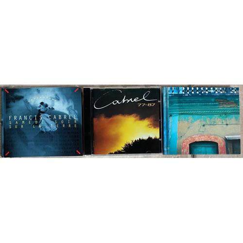 Francis Cabrel - Lot De 3 Cd