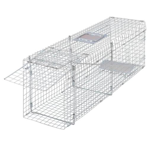 Vidaxl Piège À Animaux Galvanisé 100 Cm