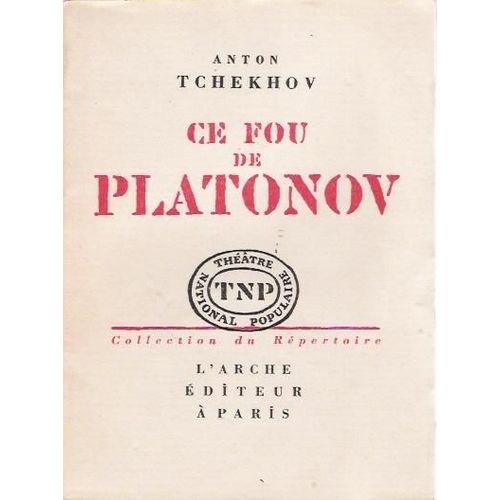 Ce Fou De Platonov