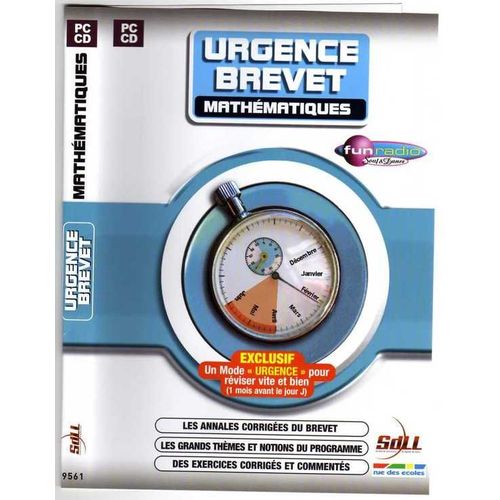 Urgence Brevet Mathematiques Pc