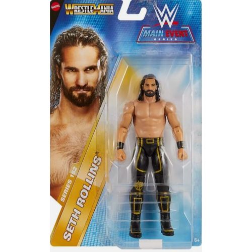 Wwe Wrestling Main Event Series 152 Seth Rollins Figurine Articulée De Catch