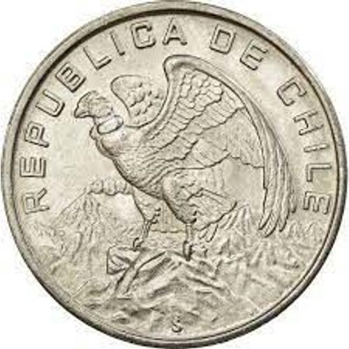 Monnaie 10 Escudos Chili 1974