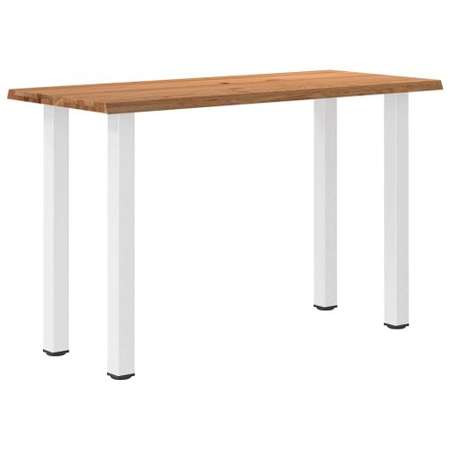 Vidaxl Table De Bar Et Bord Vivant Bois De Chêne Massif Rectangulaire