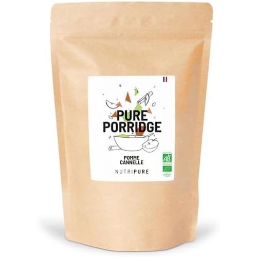 Nutripure - Pure Porridge - Pomme Cannelle - Riche En Fibres - 2kg - Bio 