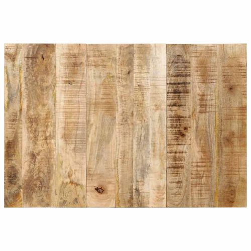 Vidaxl Tête De Lit 120 Cm Bois De Manguier Brut Massif