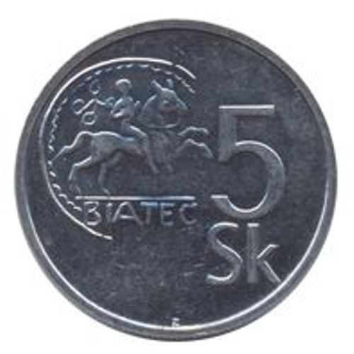 Pièce 5 Korun Slovaquie - 1993