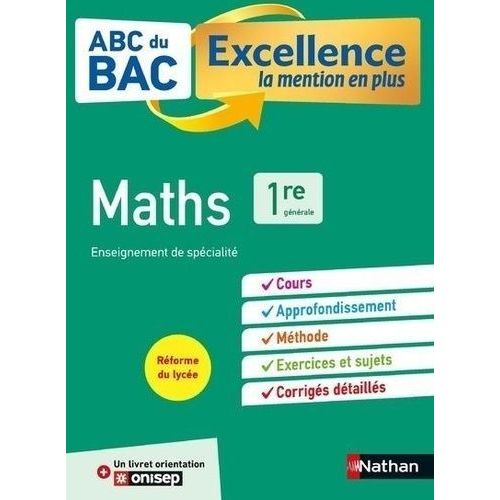 Mathématiques 1re Enseignement De Spécialité