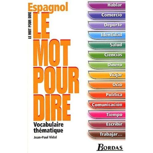 Espagnol - Vocabulaire Thematique