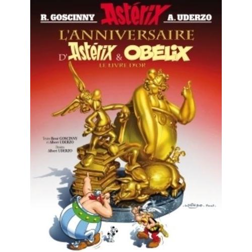 Astérix Tome 34 - L'anniversaire D'astérix Et Obélix - Le Livre D'or