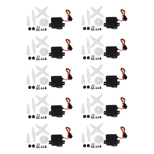 20X Am¿¿liorer Appareil de Direction Servo Num¿¿rique en M¿¿tal -1181Mg 17G 3,5Kg pour Avion de Bateau H¿¿licopt¿¿re B1 / 16/24 C14 / 24 de Rc