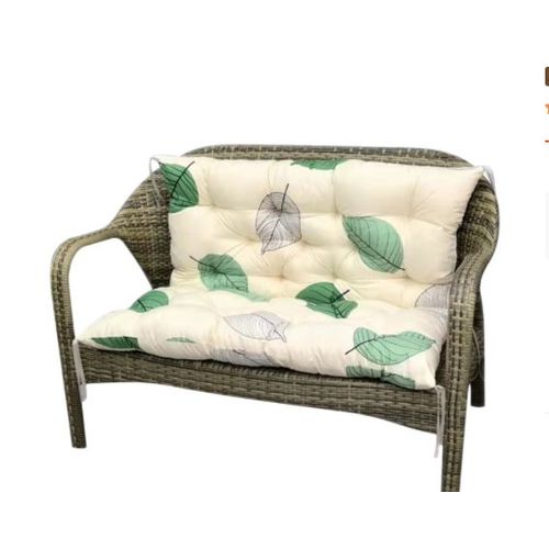 Coussins Pour Extérieur Et Intérieur Coussin D?Assise 150x100x8cm?Garden Factory Coussins Pour Coussins Palette, Coussins Pour Meubles En Palette ,Feuilles Vertes Fraîches, 1 Pièce