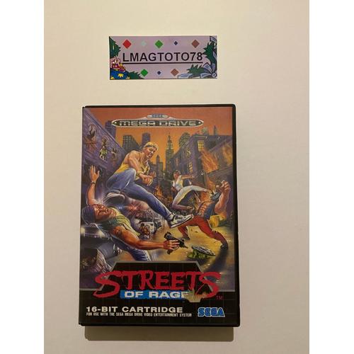 Jeu Original Megadrive Streets Of Rage Complet