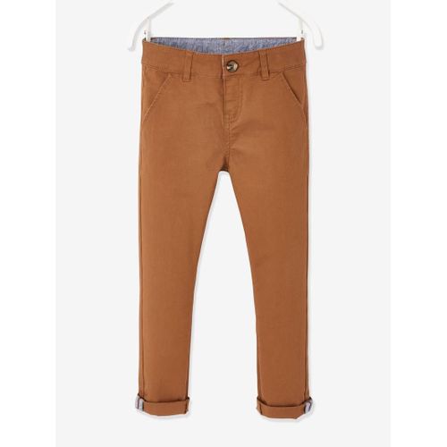 Pantalon Chino Garçon Café (Vertbaudet)