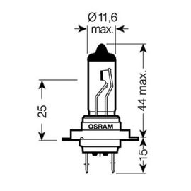 Ampoule Osram Pour Moto Suzuki 1400 Gsx 2001 À 2007 Av Neuf