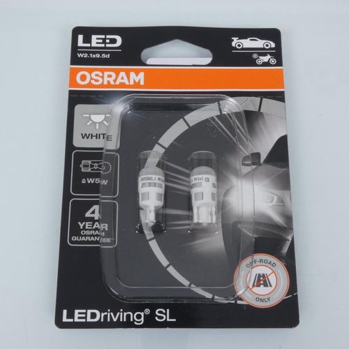 Ampoule Led Osram Pour Moto Yamaha 125 Ybr Custom 2008 À 2009 Av Neuf