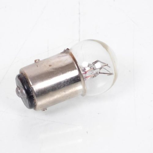 Ampoule Feu Arrière Bay15d 12v 23/8w Deux Filaments Plot Décalé Pour Moto Quad Neuf