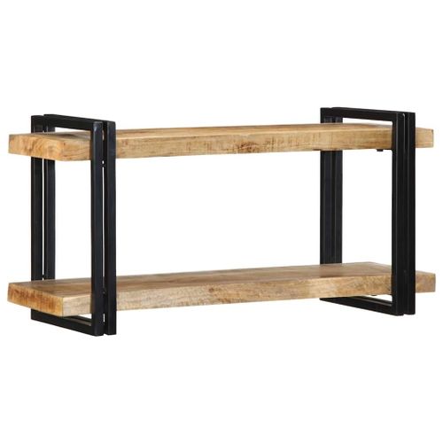 Vidaxl Étagère Murale 90x33x45 Cm Bois De Manguier Massif Brut