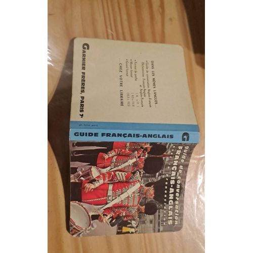 Guide De Conversation Français Anglais