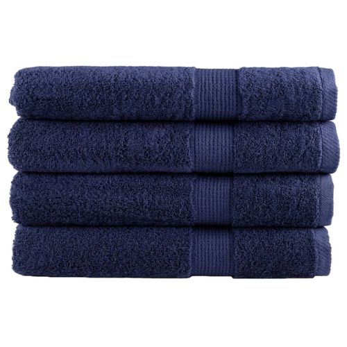 vidaXL Serviettes de sauna de qualité supérieure SOLUND 4 pcs 600 g/m²