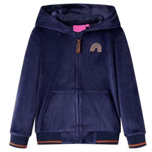 Veste À Capuche Pour Enfants Bleu Marine 104