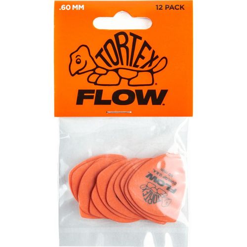 Dunlop 558p060 - Tortex Flow Standard 0,60mm - Sachet De 12