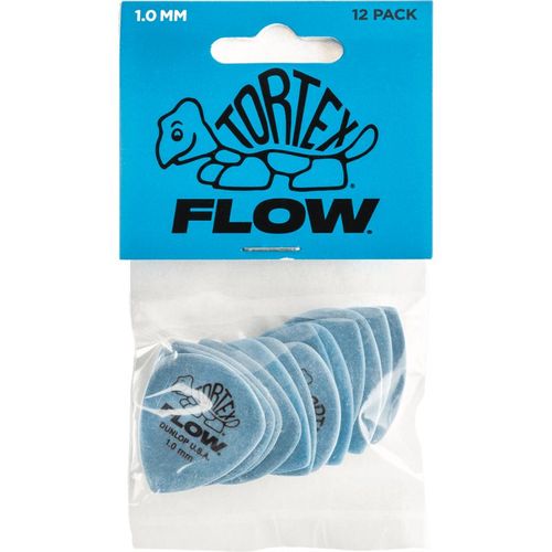 Dunlop 558p100 - Tortex Flow Standard 1,00mm - Sachet De 12
