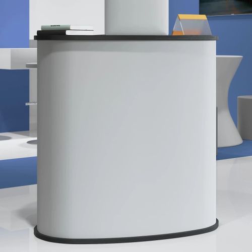 Vidaxl Comptoir D'exposition Pliable 90x48x93 Cm Bois D'ingénierie