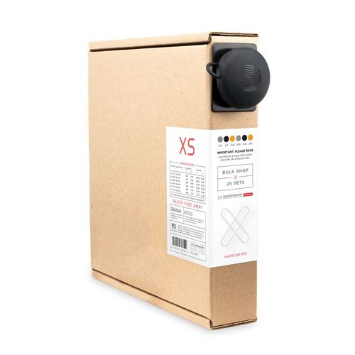 D'addario Xsapb1356-B25 - Boîte De 25 Jeux De Cordes Xs Phosphore Bronze Guitare Acoustique - Medium 13-56