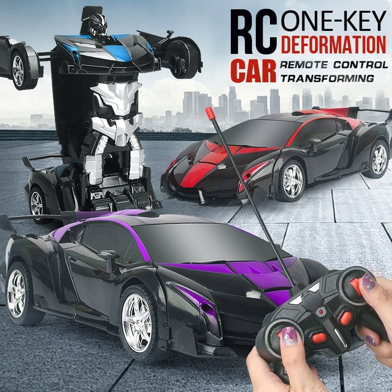 Voiture Rc 24 Styles Robots Jouets Transformateur Robot - 2